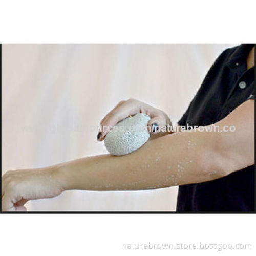 Foot shaped foot calluses, removal natural pumice stones